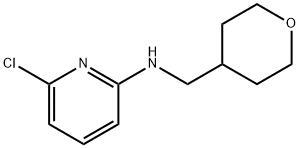 6-Chloro-N-(tetrahydro-2H-pyran-4-ylmethyl)-2-pyridinamine Structure