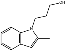 3-(2-Methyl-indol-1-yl)-propan-1-ol,947016-33-3,结构式