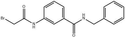 N-Benzyl-3-[(2-bromoacetyl)amino]benzamide,1138443-41-0,结构式