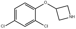 3-(2,4-Dichlorophenoxy)azetidine Struktur