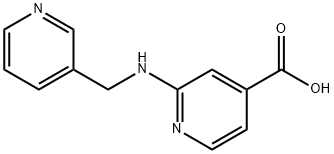 2-[(3-Pyridinylmethyl)amino]isonicotinic acid|