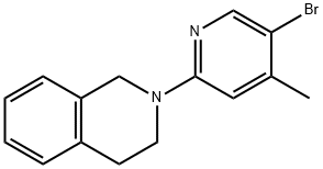 1219967-56-2 2-(5-Bromo-4-methyl-2-pyridinyl)-1,2,3,4-tetrahydroisoquinoline