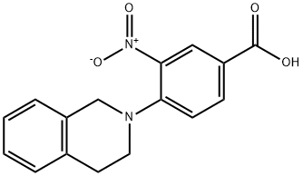 4-[3,4-Dihydro-2(1H)-isoquinolinyl]-3-nitrobenzoic acid,440347-91-1,结构式