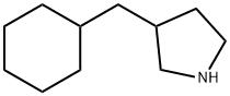 3-(环己基甲基)吡咯烷,1220038-54-9,结构式