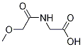 2-[(2-Methoxyacetyl)amino]acetic acid Struktur