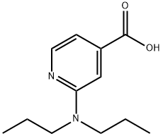 2-(Dipropylamino)isonicotinic acid Structure