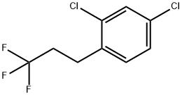 2,4-Dichloro-1-(3,3,3-trifluoropropyl)benzene Structure