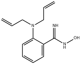 2-(Diallylamino)-N'-hydroxybenzenecarboximidamide Structure