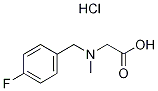 [(4-Fluoro-benzyl)-methyl-amino]-acetic acidhydrochloride|