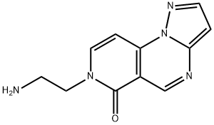 7-(2-氨基乙基)吡唑并[1,5-A]吡啶并[3,4-E]嘧啶-6(7H)-酮 结构式