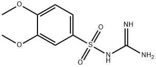 N-[氨基(亚氨基)甲基]-3,4-二甲氧基苯磺酰胺,931967-80-5,结构式