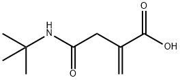 N-tert-Butyl-2-methylene-succinamic acid Structure