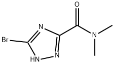 1228553-15-8 3-Bromo-N,N-dimethyl-1H-1,2,4-triazole-5-carboxamide