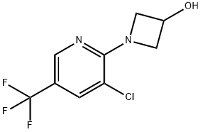 1-[3-Chloro-5-(trifluoromethyl)pyridin-2-yl]-azetidin-3-ol Structure