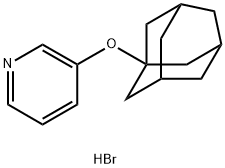 3-(1-Adamantyloxy)pyridine hydrobromide Struktur