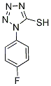 1-(4-氟-苯基)-1H-四唑-5-硫醇 结构式