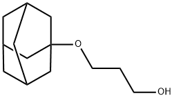 3-(1-金刚烷氧基)丙-1-醇,359827-31-9,结构式