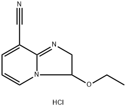 3-Ethoxy-2,3-dihydroimidazo[1,2-a]pyridine-8-carbonitrile hydrochloride Structure