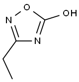 3-乙基-1,2,4-恶二唑-5-醇, , 结构式