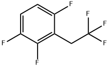 1,2,4-Trifluoro-3-(2,2,2-trifluoroethyl)benzene 结构式