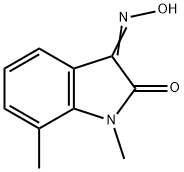 (3Z)-1,7-Dimethyl-1H-indole-2,3-dione 3-oxime