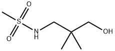 N-(3-Hydroxy-2,2-dimethylpropyl)methanesulfonamide Struktur