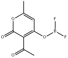 3-Acetyl-6-methyl-2-oxo-2H-pyran-4-yl difluoridoborate|3-乙酰基-6-甲基-2-氧代-2H-吡喃-4-基二氟代硼酸酯