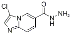 3-Chloroimidazo[1,2-a]pyridine-6-carboxylic acid hydrazide,,结构式