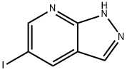5-碘-7-氮杂吲唑, 1305324-99-5, 结构式