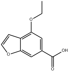 4-Ethoxy-1-benzofuran-6-carboxylic acid|4-乙氧基-1-苯并呋喃-6-羧酸