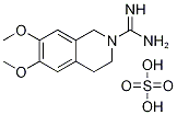 6,7-Dimethoxy-3,4-dihydroisoquinoline-2(1H)-carboximidamide sulfate Structure