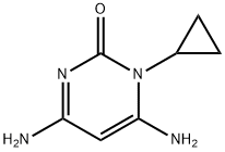 4,6-二氨基-1-环丙基嘧啶-2(1H)-酮, 1379811-38-7, 结构式