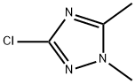 3-Chloro-1,5-dimethyl-1H-1,2,4-triazole Structure