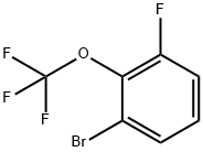 1-溴-3-氟-2-三氟甲氧基苯, 1242258-31-6, 结构式