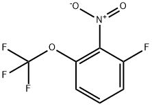 1-Fluoro-2-nitro-3-(trifluoromethoxy)benzene Structure