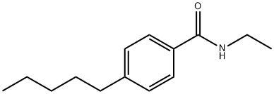 N-Ethyl-4-pentylbenzamide Structure