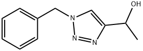 1-(1-苄基-1H-1,2,3-三唑-4-基)乙-1-醇,943432-02-8,结构式