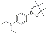 N-Ethyl-N-isopropyl-4-(4,4,5,5-tetramethyl-1,3,2-dioxaborolan-2-yl)aniline Struktur