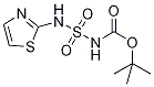 tert-Butyl 2,2-dioxo-3-(1,3-thiazol-2-yl)diazathiane-1-carboxylate Structure