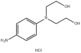 2-[(4-AMINO-PHENYL)-(2-HYDROXY-ETHYL)-AMINO]-ETHANOL DIHYDROCHLORIDE,74032-76-1,结构式