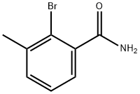 2-溴-3-甲基苯甲酰胺, 101421-85-6, 结构式