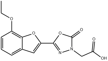 [5-(7-ethoxy-1-benzofuran-2-yl)-2-oxo-1,3,4-oxadiazol-3(2h)-yl]acetic acid