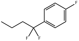 1-(1,1-DIFLUOROBUTYL)-4-FLUOROBENZENE,1099598-07-8,结构式