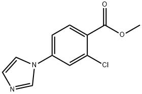 methyl 2-chloro-4-(1H-imidazol-1-yl)benzenecarboxylate