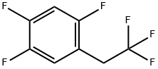 1,2,4-Trifluoro-5-(2,2,2-trifluoroethyl)-benzene 化学構造式