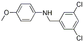 N-(3,5-Dichlorobenzyl)-4-methoxyaniline Structure