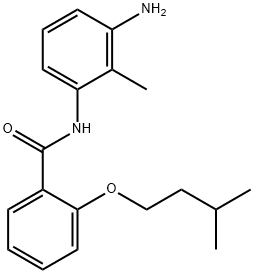 N-(3-Amino-2-methylphenyl)-2-(isopentyloxy)-benzamide|