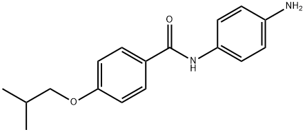 N-(4-Aminophenyl)-4-isobutoxybenzamide Structure