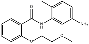 N-(5-Amino-2-methylphenyl)-2-(2-methoxyethoxy)-benzamide Structure