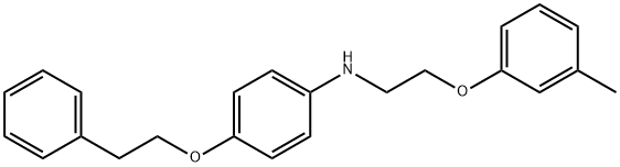 N-[2-(3-Methylphenoxy)ethyl]-4-(phenethyloxy)-aniline